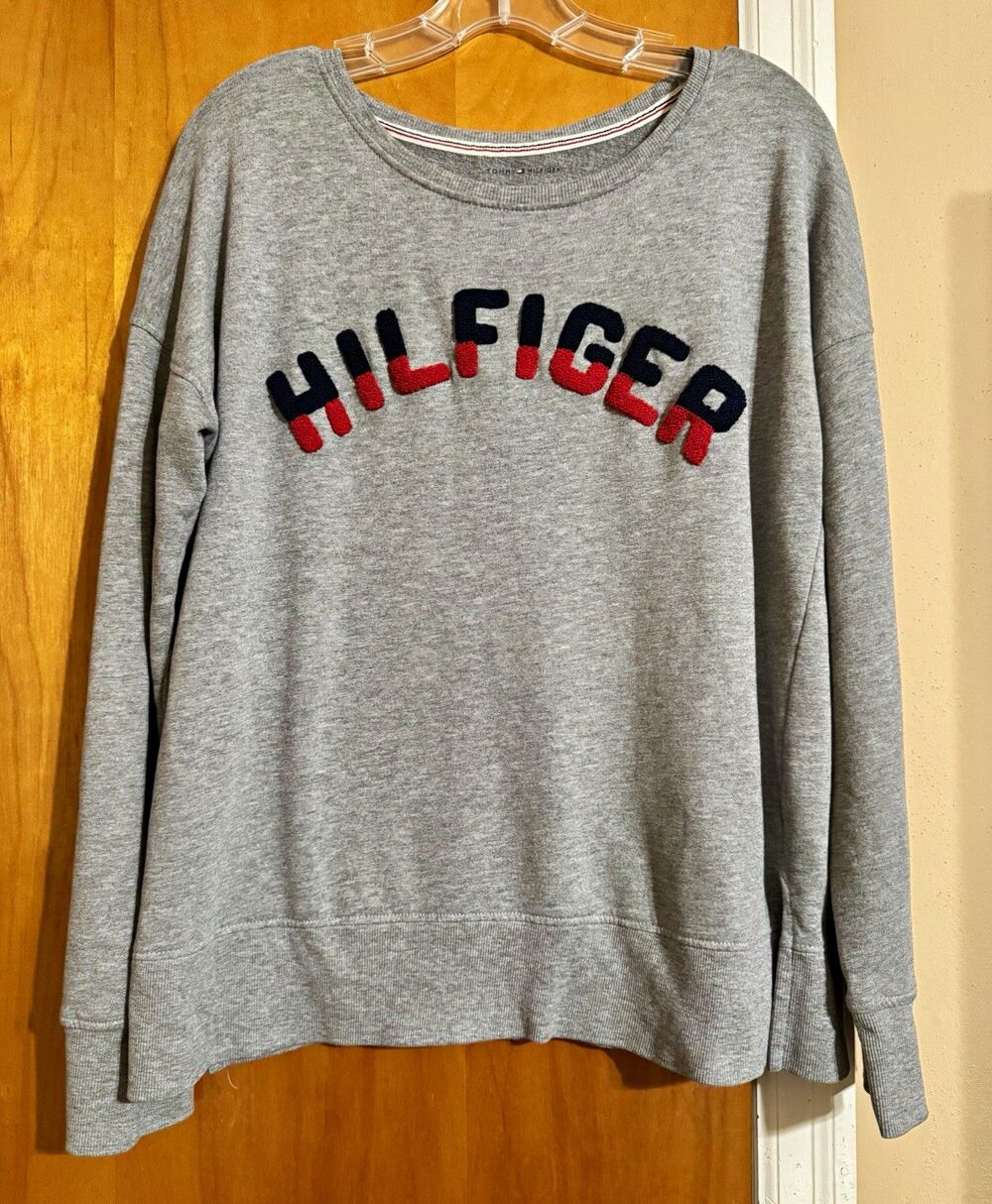 Tommy Hilfiger embroidered sweatshirt size Large